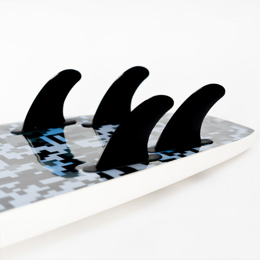 6'6" HD Series Quattro Foam Surfboard, Ocean Camo
