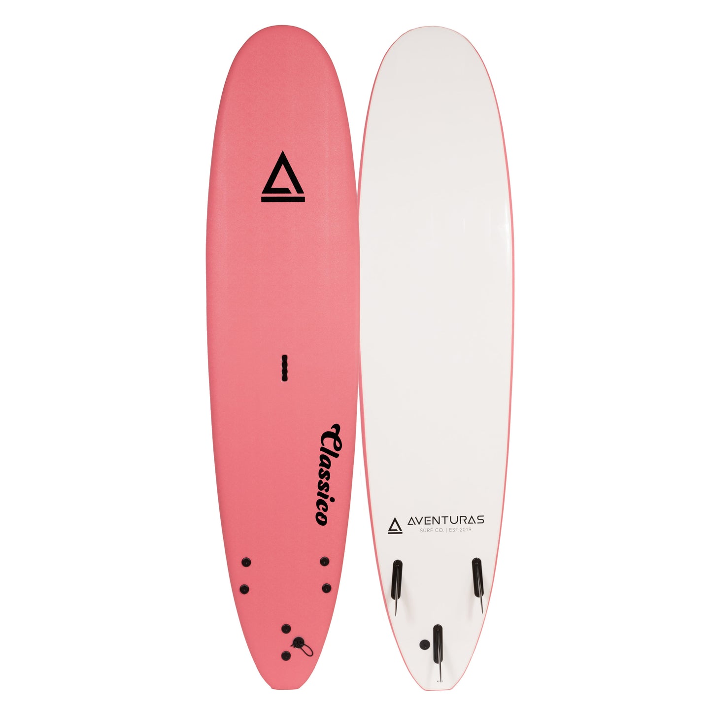 8'0" Classico Series Foam Longboard, Bubblegum Alley