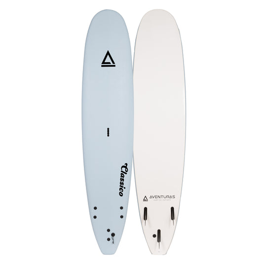 9'0" Classico Series Foam Longboard, Blue Horizon