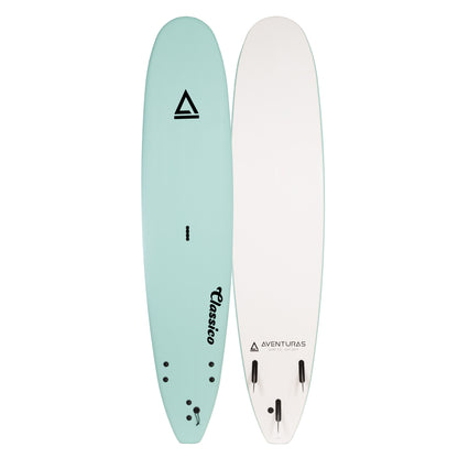 9'0" Classico Series Foam Longboard, Shave Ice