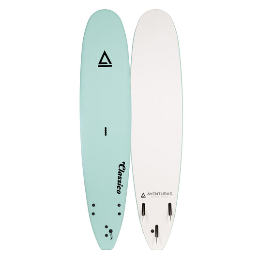 9'0" Classico Series Foam Longboard, Shave Ice