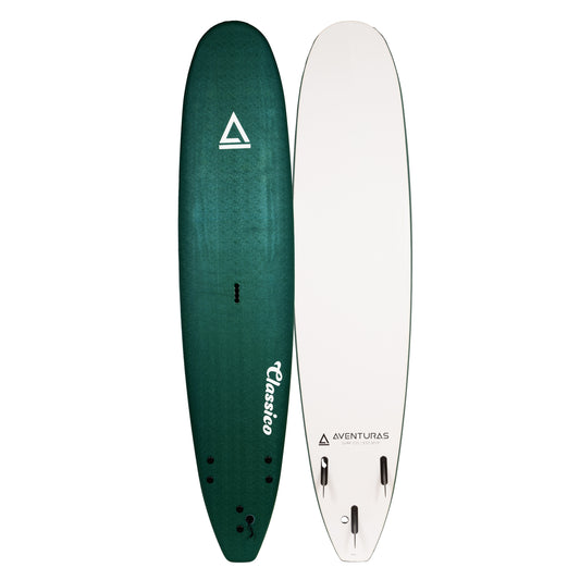 9'0" Classico Series Foam Longboard, Seaweed