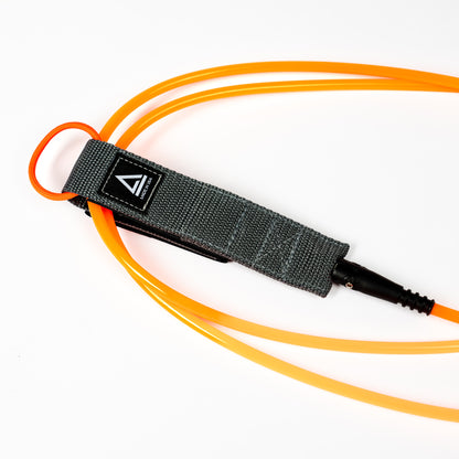 HD Surf Leash, 6 FT, Hazy Orange