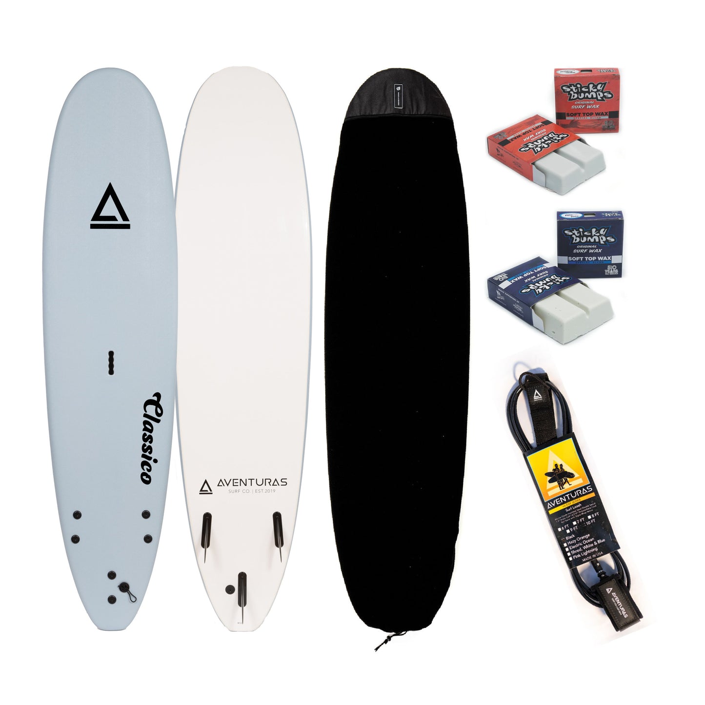 Shred Pack, 7'6" Classico Blue Horizon