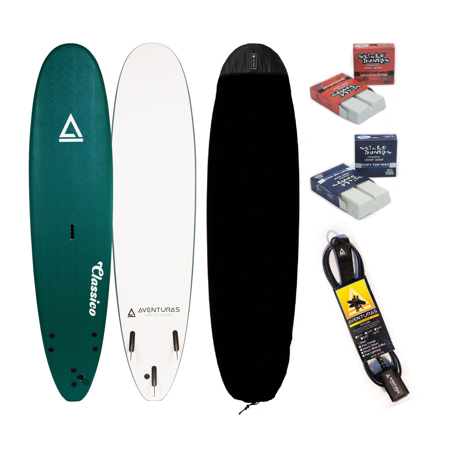 Shred Pack, 8'0" Classico Seaweed