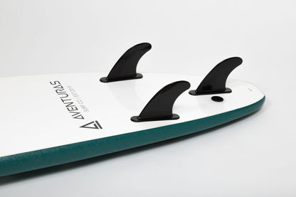 8'0" Classico Series Foam Longboard, Seaweed